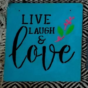 Hand made engraved decor